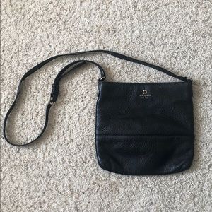 Kate Spade Black Leather Crossbody Bag